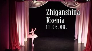 Paquita variation. (13 age ballerine). Teachers-T.Petrova, V.Kuramshin