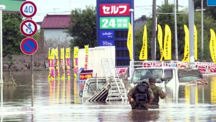 Rescuers keep searching for missing in flood-hit Japan