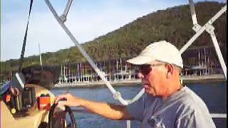 kevin stunt driving pontoon boat at 120 knots!