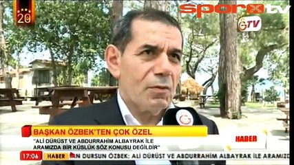 Dursun Özbek'ten transfer açıklaması!
