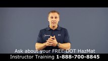 Free Dot Hazmat Instructor Training Course Muncie, In