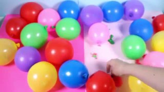 Surprise Balloons with Toys Mickey Mouse Spider-Man Peppa Pig Angry Birds Disney Princess Eggs_2