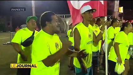 Papeete  grosse affluence pour les jeux intervilles