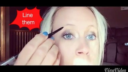 Younique eyebrow gel and pencil