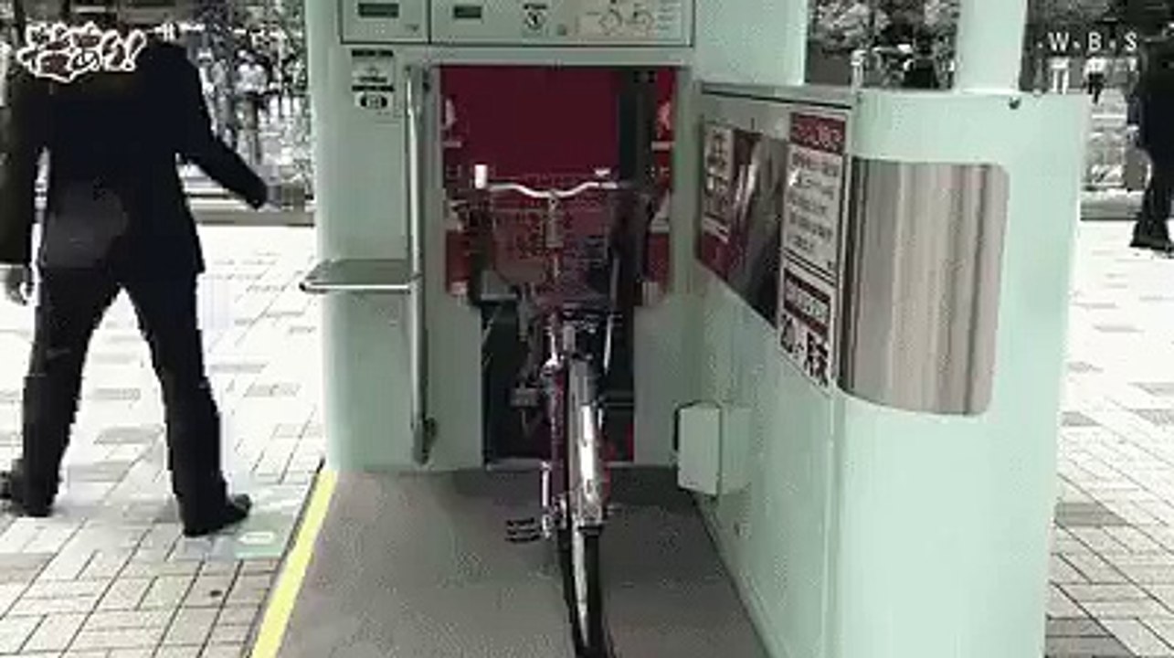 Japan -cycle  parking technology