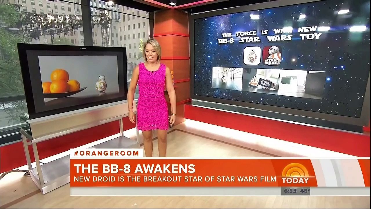 Dylan Dreyer - pink dress & ankle strap high heels close up - Sept 5, 2015