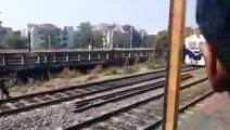 TRAIN CRASH ACCIDENT Train derailment near Dum Dum Jn