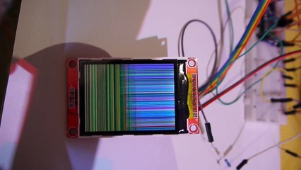 ILI9341 SPI LCD library and the CHMT28 Pick and Place machine