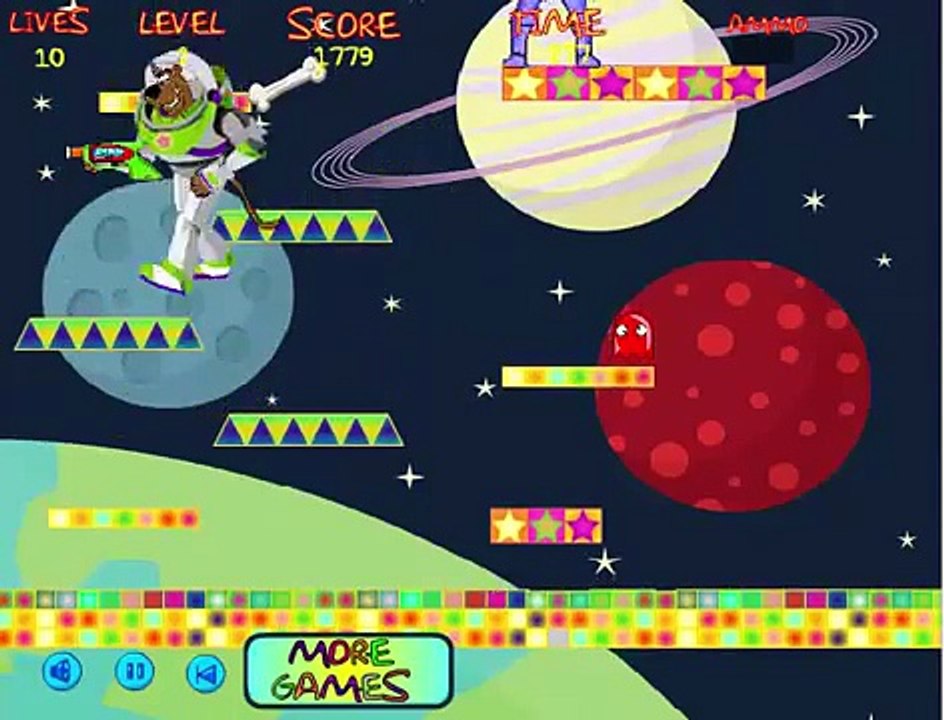 Game Scoobydoo Nhảy Không Gian