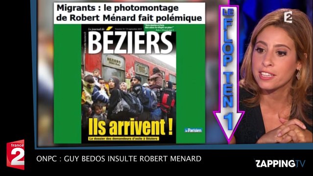 ONPC : Guy Bedos insulte Robert Ménard de petit con