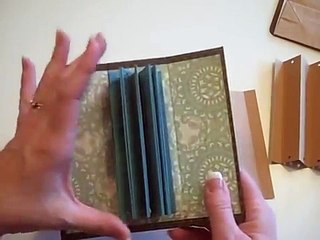 Accordion Pocket Binding for a Mini Album