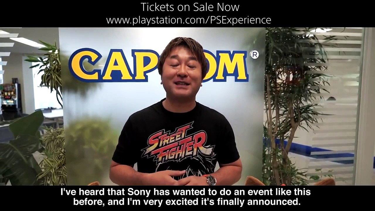 Capcom's Yoshinori Ono at PlayStation Experience