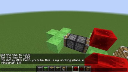 Minecraft PC - Working Aircraft!!!!!!!! No mods [1.8+]