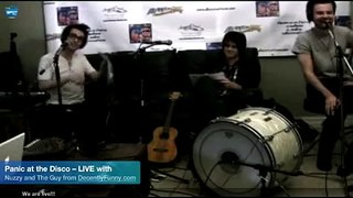 brendon, dallon, and spencer play a game / panic at the disco live chat 1/14/12