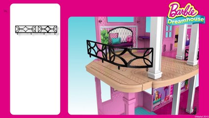 Barbie® Dreamhouse® 3D Animated Assembly Video | Barbie