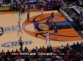 Memphis v. Kansas - 2009 Nov. 17 - Last 6 Minutes