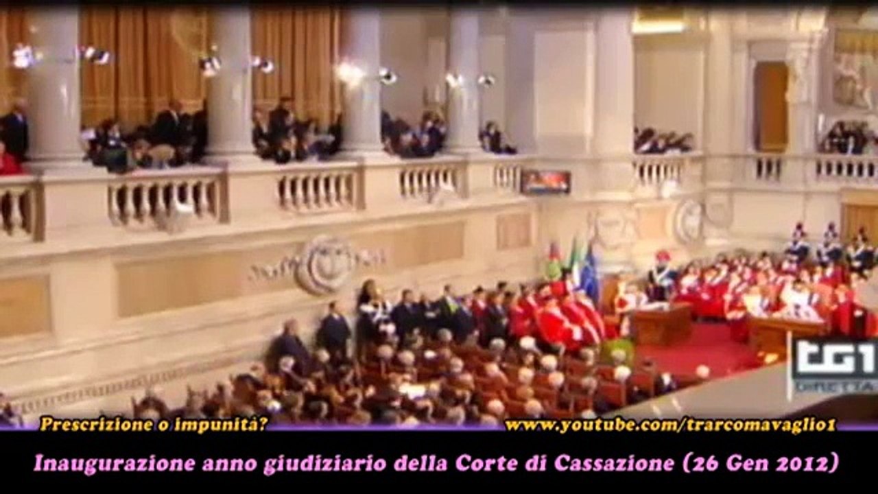 Riformare la prescrizione! (Appello dei giudici all'inaugurazione anno giudiz.2012)