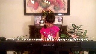Roar - Piano by 8-year old Tanisha Mostofa