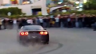 BMW M5 E39 & Corvette & 2 Mustangs GT Drifting in Egypt Auto Cross Round 3 2009