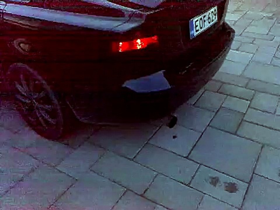 Volvo s40 2.0D 3" straight exhaust