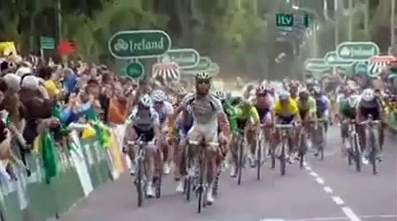 Tour of Ireland 2009 Stage 2 Final kilometers and sprint, interviews