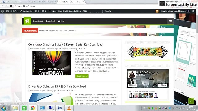 CorelDraw Graphics Suite x6 Downloading Tutorial by Hitsofts.com