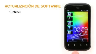 Tutorial HTC Explorer Actualización de software - Jazztel