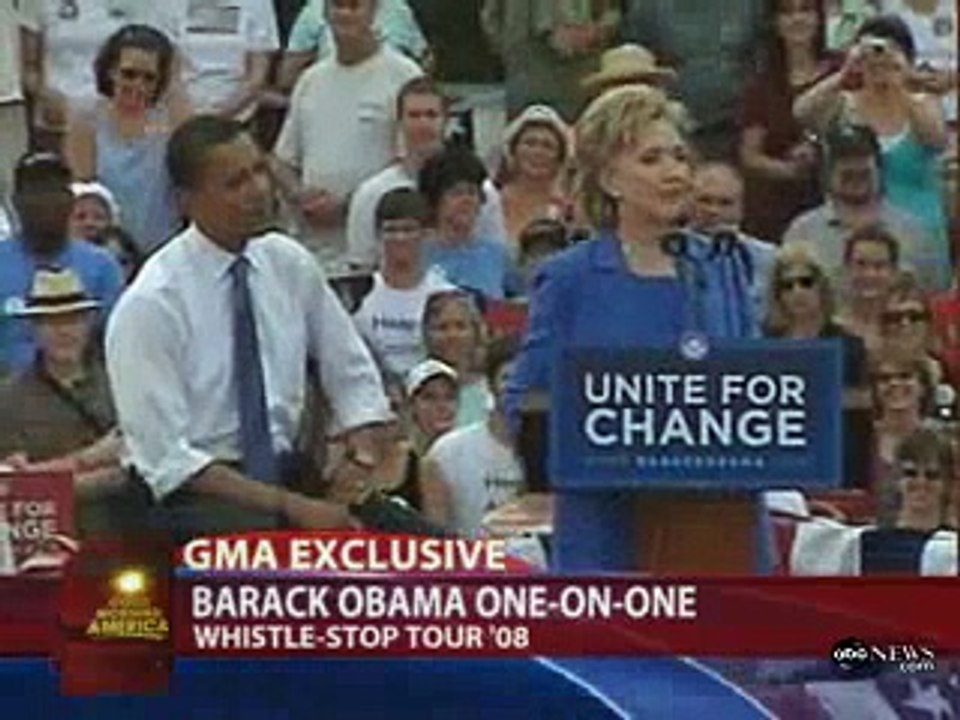 Barack Obama on VP Pick, Palin Mania