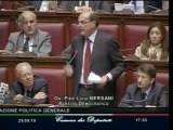 Intervento alla Camera di Pierluigi Bersani sulla fiducia del 29-09-10