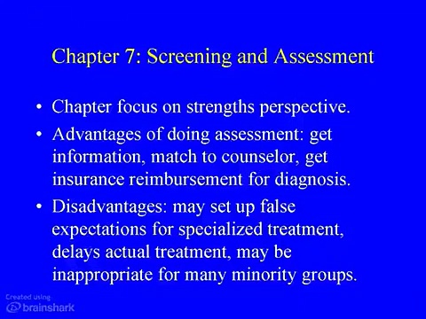Addiction Treatment Chapter 7