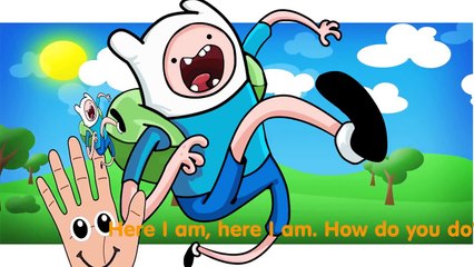 Adventure Time Cartoon Animation Finger Family Nursery Rhymes For Kids