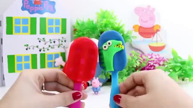 Peppa Pig Play Doh Popsicles Peppa Pig Ice Creams Play Dough Ice Cream Peppa Pig Toys and Videos