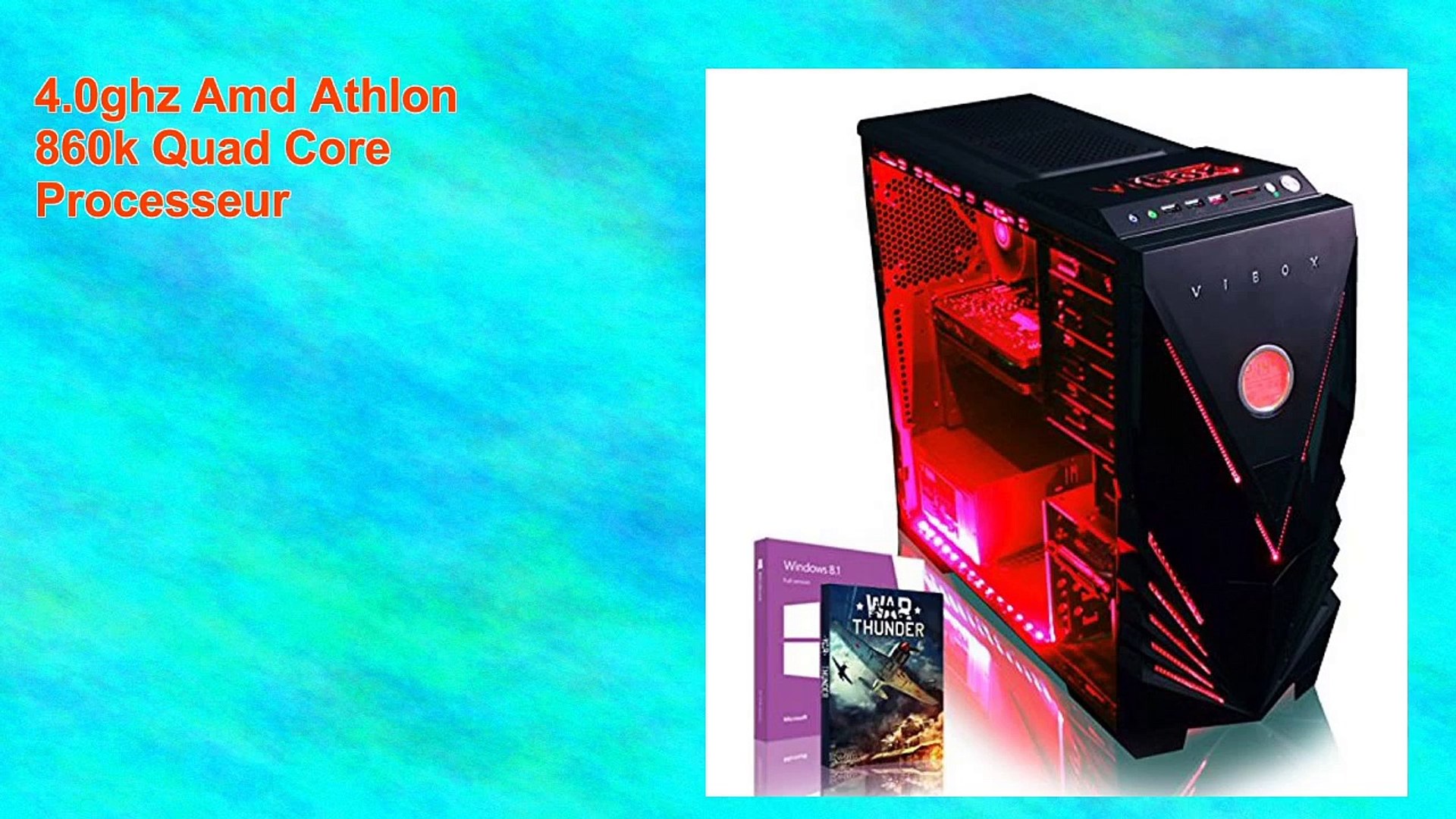 Vibox Sharp Shooter 7sw 4.0ghz Gamer Gaming Pc