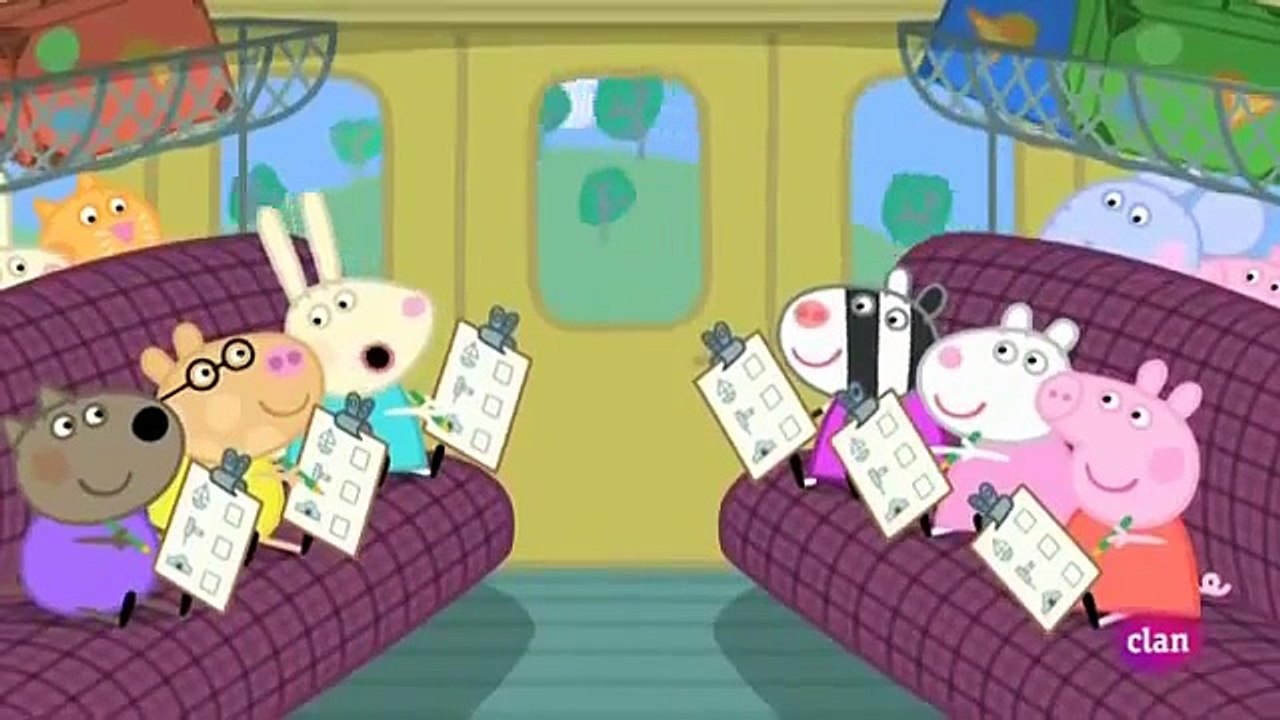 Peppa Pig "Viaje en Tren" (Español).