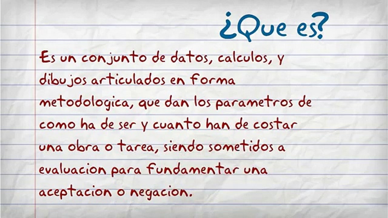 Proyecto de inversion