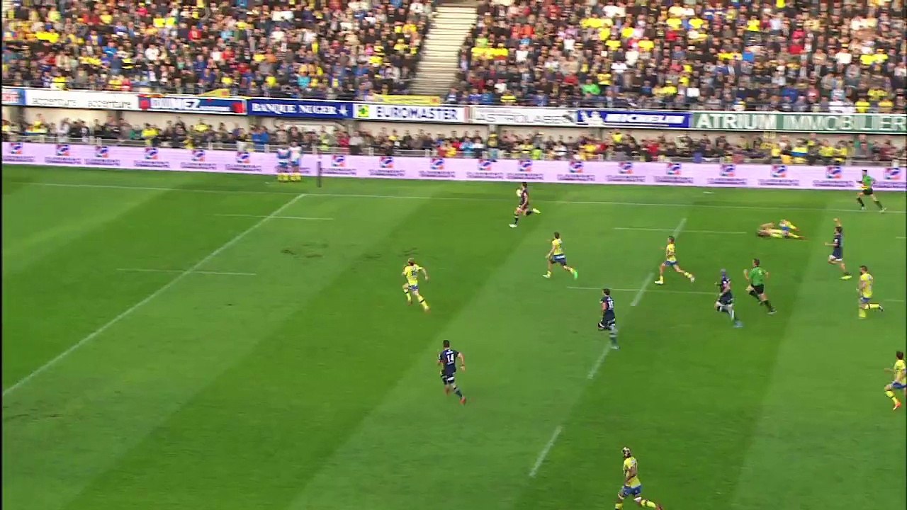 TOP 14 - Clermont - Bordeaux-Bègles : 26-26 - ESSAI Nans DUCUING (BOR) - Saison 2015/2016