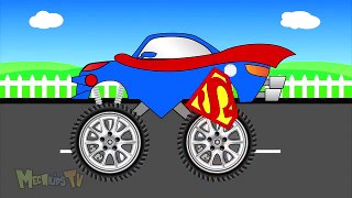 Super Truck - Monster Trucks For Children - Video for Kids