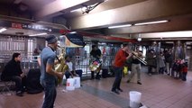 The Drumadics - NYC Subway Performers