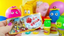 Kinder surprise eggs - Peppa pig Kinder surprise eggs Frozen kinder play doh cake Mickey Mouse