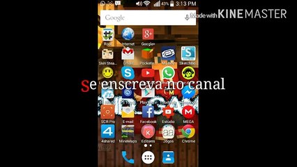 Como criar uma cartoon de skin minecraft android