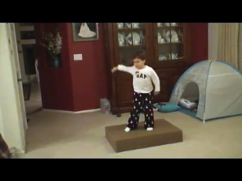 3 year old Jonathan conducting to the 4th movement of Beethoven's 5th Symphony