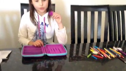 Smiggle hard top pencil case/shopping