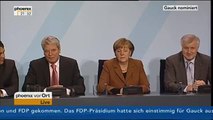 Joachim Gauck wird neuer Bundespräsident (Statement bei Pressekonferenz)