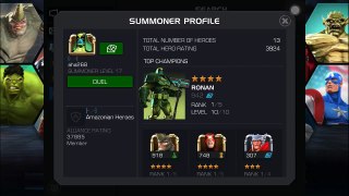 Marvel Contest of Champions - Hacked!?