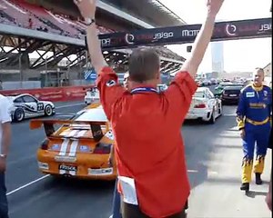 Vito Rodrigues action on board first tape 24h dubai Porsche GT3 SAMSIC