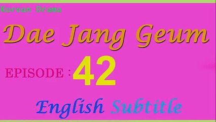 Dae Jang Geum Episode 42 - English Subtitle