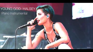Young God- Halsey Piano Instrumental