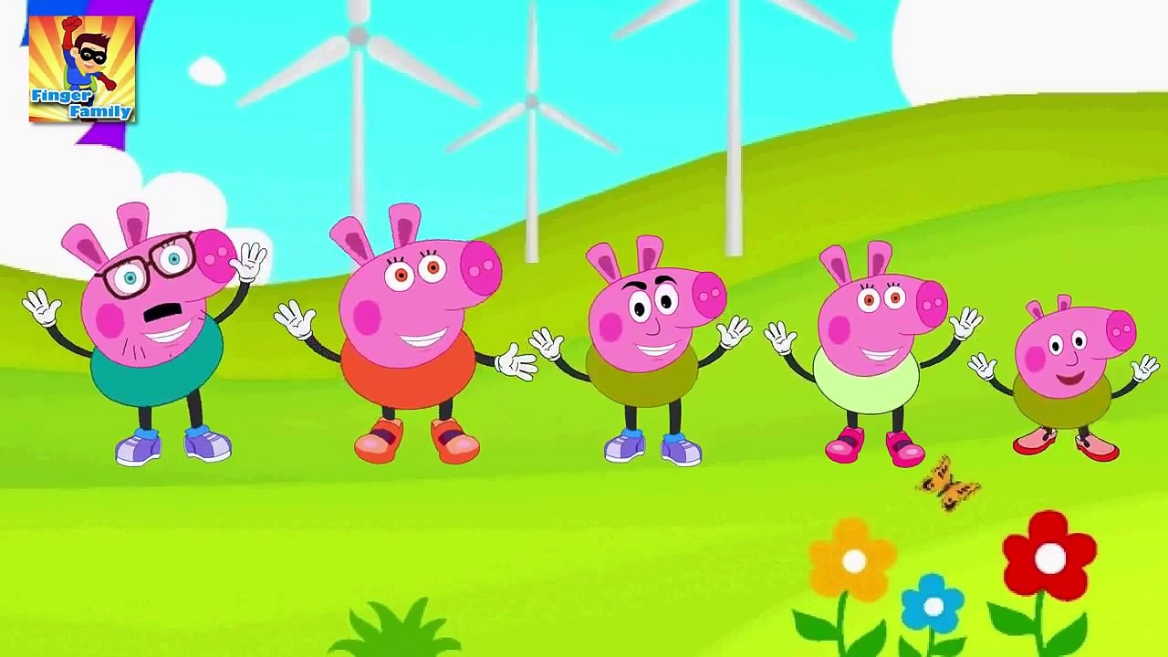 Peppa Pig Finger Family Songs | Peppa Pig Cartoon for Children | Daddy Finger Song | Fan M