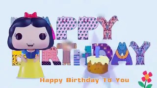 Happy Birthday Song Snow White Princess | Nursery Rhymes Songs for children