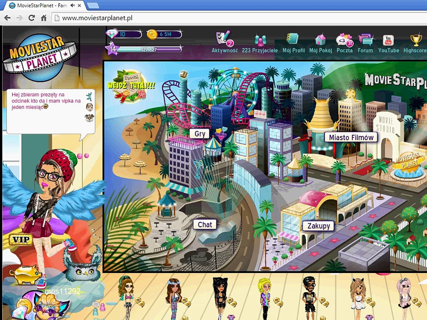 Moviestarplanet Moje Konto Video Dailymotion
